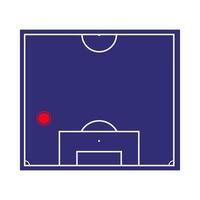 Left back or football defender, player position for scouting or transfer, LB player position, scouting role, tactics and strategy, lineup athlete, protection and block, illustration vector
