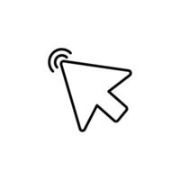 Cursor icon. Pointer vector