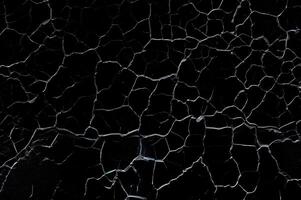 Distressed Crack Texture Overlay Image Isolated on Black Background photo