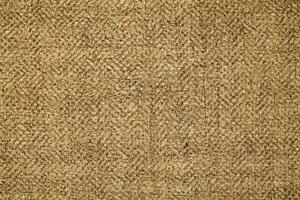 Natural Linen Material Textile Canvas Fabric Texture Background Close-up Detail of Fabric Natural Color Hemp Material Pattern Design Wallpaper. Can be Used as Background or For Graphic Design photo