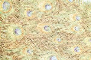 Natural Linen Material Textile Canvas Fabric Texture Background Close-up Detail of Fabric Natural Color Hemp Material Pattern Design Wallpaper. Can be Used as Background or For Graphic Design photo