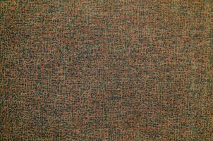 Natural Linen Material Textile Canvas Fabric Texture Background Close-up Detail of Fabric Natural Color Hemp Material Pattern Design Wallpaper. Can be Used as Background or For Graphic Design photo