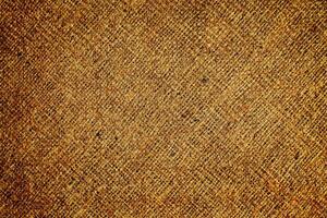 Natural Linen Material Textile Canvas Fabric Texture Background Close-up Detail of Fabric Natural Color Hemp Material Pattern Design Wallpaper. Can be Used as Background or For Graphic Design photo