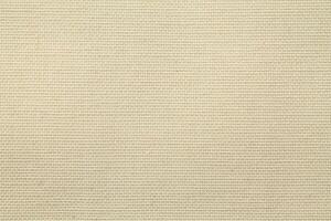 Natural Linen Material Textile Canvas Fabric Texture Background Close-up Detail of Fabric Natural Color Hemp Material Pattern Design Wallpaper. Can be Used as Background or For Graphic Design photo
