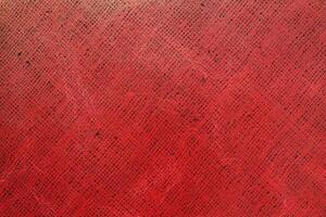 Natural Linen Material Textile Canvas Fabric Texture Background Close-up Detail of Fabric Natural Color Hemp Material Pattern Design Wallpaper. Can be Used as Background or For Graphic Design photo