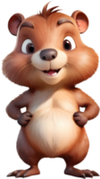 Cute Beaver Artwork for DIY Projects. . png