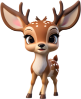 Joyful Deer Characters for Animation. . png