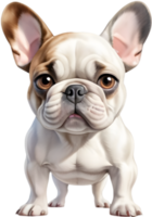 Playful French Bulldog Clipart for Blogs. . png