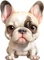 Charming French Bulldog Illustrations for Projects. . png