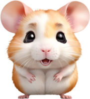 dulce hámster dibujos animados diseños para camisetas . png