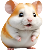 divertido hámster clipart para elaboración y diseño. . png