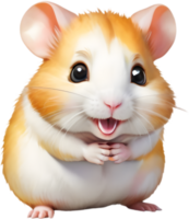 Whimsical Hamster Cartoon Graphics for All Ages. . png