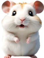 juguetón hámster clipart para creativo proyectos . png