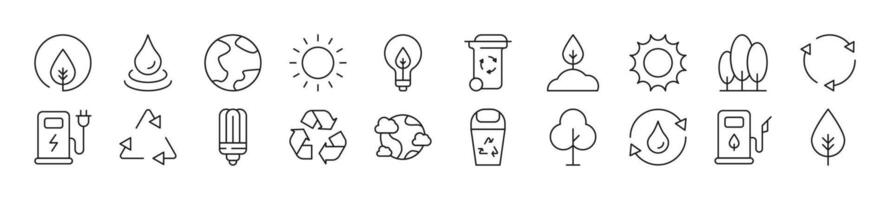 Set of thin line icons of contact us. Editable stroke. Simple linear illustration for web sites, newspapers, articles book vector