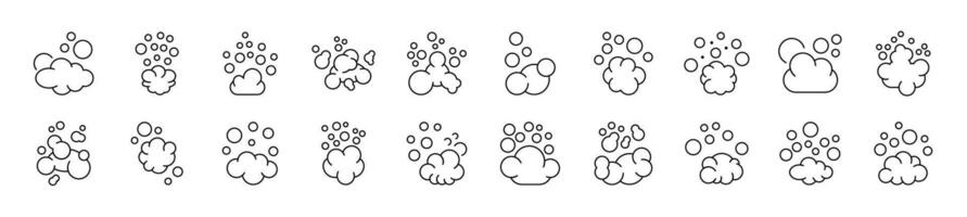 Modern Linear Icons. Perfect for design, infographics, web sites, apps. vector