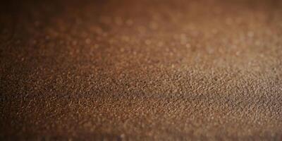 A paper with a brownish color and some wrinkles. photo