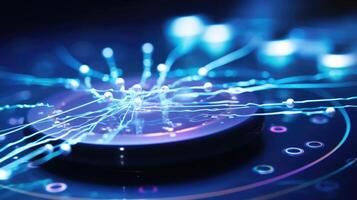 Closeup of a highfrequency device promoting circulation and reducing inflammation photo