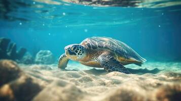 Closeup of a sea turtles flipper, highlighting the importance of protecting their nesting beaches and their fragile ocean habitats. photo