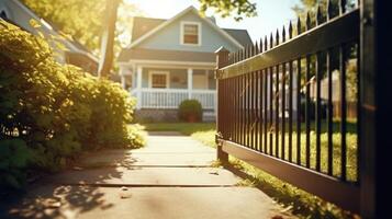 Closeup of a smarch with a virtual fence feature, alerting parents if their child enters or exits a designated safe zone. photo