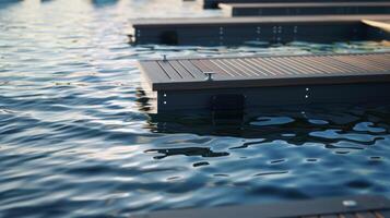 A tingedge dock that seamlessly blends technology and sustainability photo