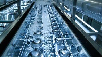The intricate inner workings of the solarpowered desalination system utilizing advanced technology to turn salt water into drinkable water photo