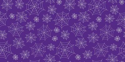 Halloween. Pattern Spider web, seamless. Icon, doodle drawing. Continuous background. vector