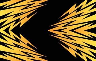 Abstract framed background with jagged spike line pattern and with some copy space area vector