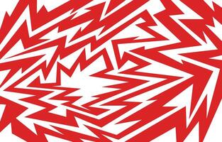 Abstract background with spikes and zigzag line pattern vector