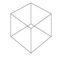 cube box icon simple vector
