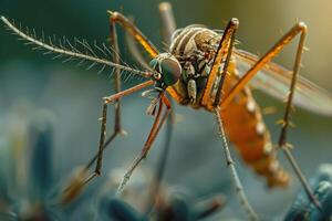 Unexpectedly Happy A Smiling Mosquito photo