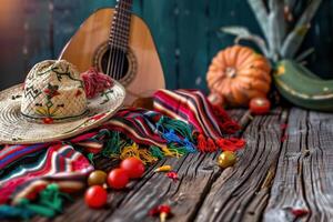 Concept of Cinco de Mayo Celebration photo