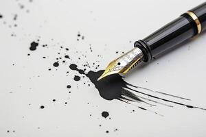 Professional Pen with Ink for Office Use photo