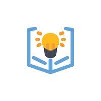 learn icon flat style vector