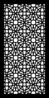 one pattern collection minimalist. white background. cnc laser and router. vector