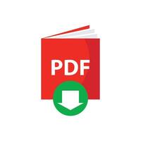 Download pdf document format file concept vector