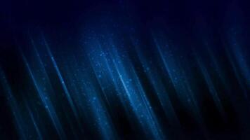 Blue Background. Blue Abstract background. Abstract gradient particle waves seamlessly flowing with soft light and bokeh. video