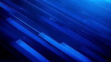 Blue Background. Blue Abstract background. Abstract gradient particle waves seamlessly flowing with soft light and bokeh. video