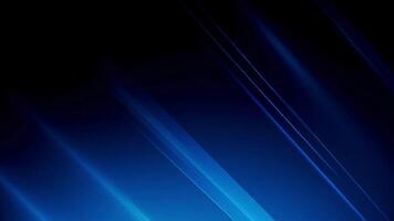 Blue Background. Blue Abstract background. Abstract gradient particle waves seamlessly flowing with soft light and bokeh. video