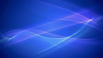 Blue Background. Blue Abstract background. Abstract gradient particle waves seamlessly flowing with soft light and bokeh. video