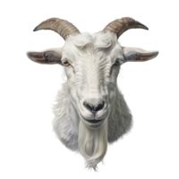 Goat with beard and horns png