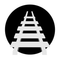 icon railroad illustration symbol vector