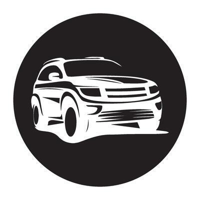 car image icon vectors illustration symbol