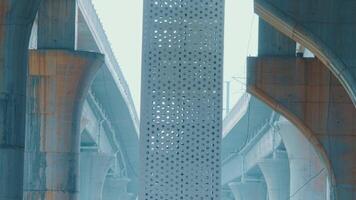 Intricate Bridge Structure with Modern Design video