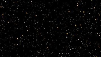 Particles moving background. Shining dust particles. Abstract footage background. video