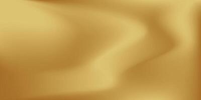 Gold abstract blurred gradient background. illustration. vector