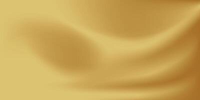 Gold abstract blurred gradient background. illustration. vector