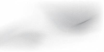Abstract white and gray color, modern design stripes background with curve lines, wavy pattern. illustration. vector