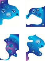 Abstract Astronomical Patterns vector