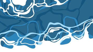 Layered water surface texture, for summer background or pool party vector