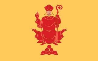 The of a flag Lidkoping vector